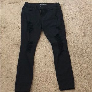 Express Destroyed Legging Jeans 6s